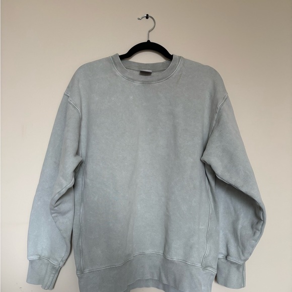 Sage Green Crewneck Sweatshirt - Picture 2 of 3